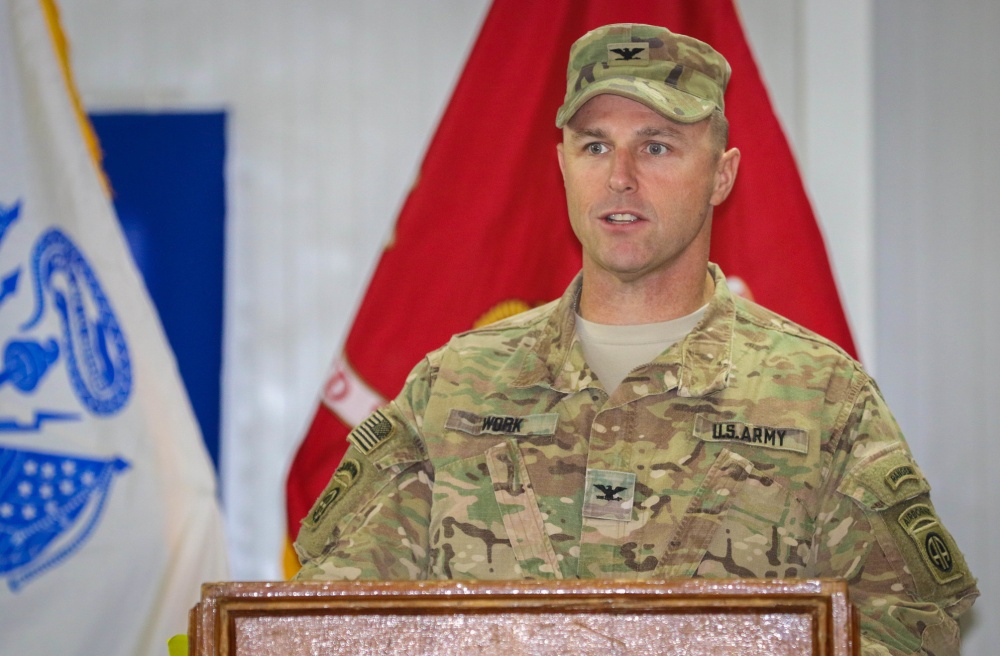 US Army Colonel Pat Work