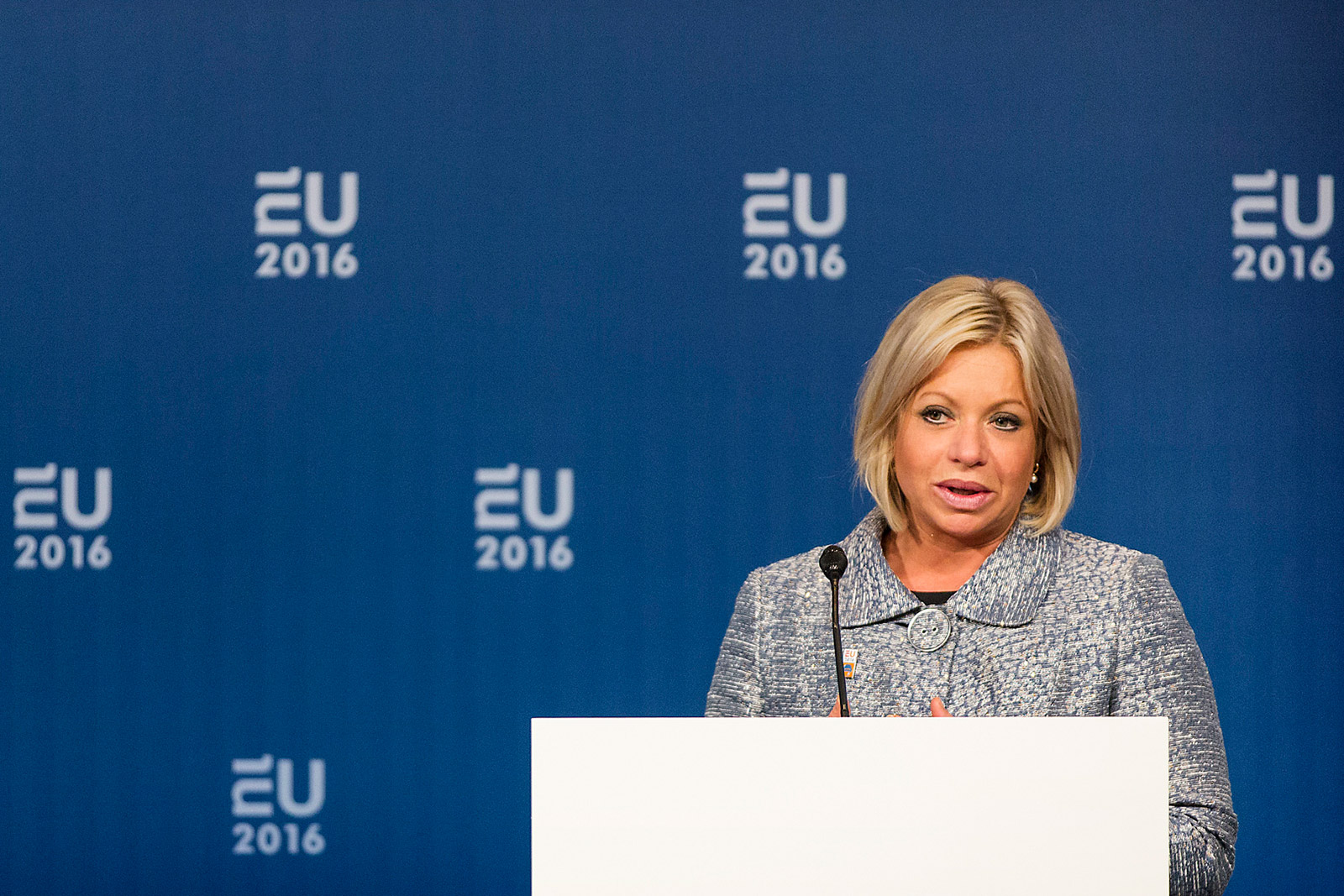 Former Dutch minister of Defense Jeanine Hennis-Plasschaert