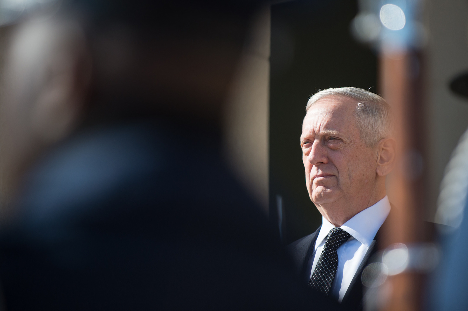 James Mattis, US Secretary of Defense, at the Pentagon in Washington DC