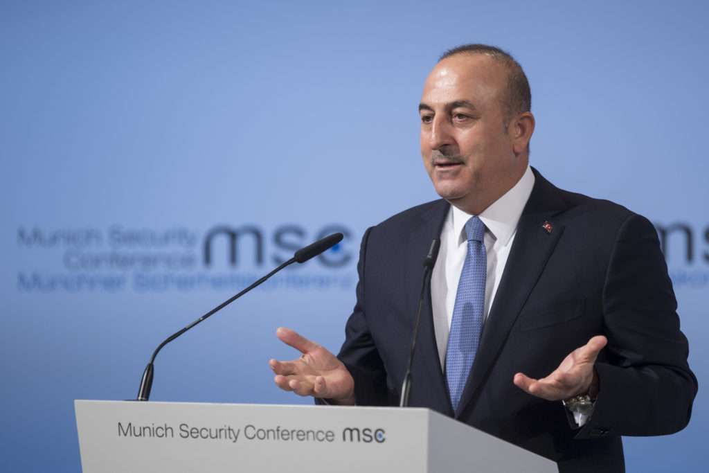 Mevlut Cavusoglu, Turkey's Minister for Foreign Affairs