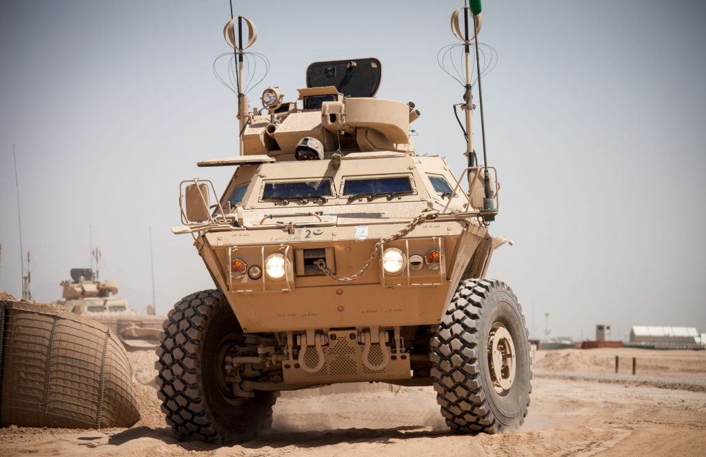 Afghan Mobile Strike Force Vehicle