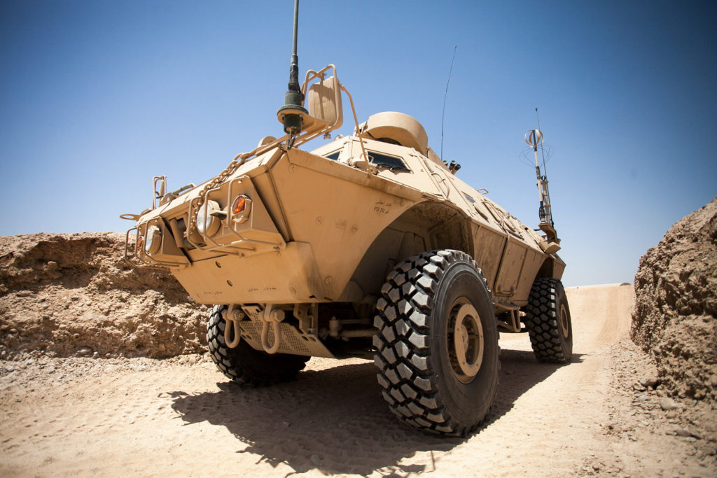 Afghan Mobile Strike Force Vehicle