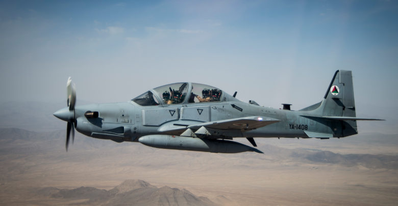 A-29s Super Tucano over Afghanistan