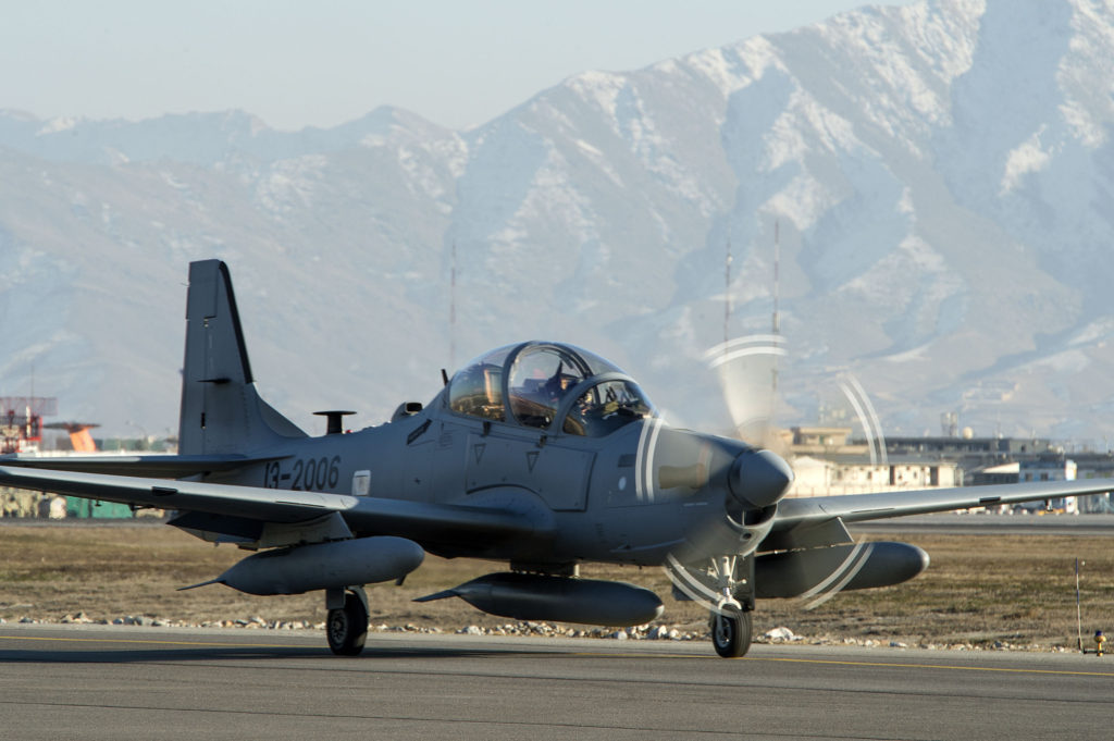 A-29 Super Tucano, Afghanistan