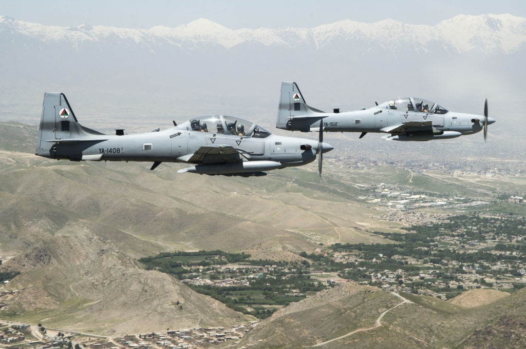 Afghan Air Force A-29 Super Tucanos