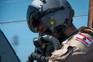 Lebanese A-29 Super Tucano student pilot