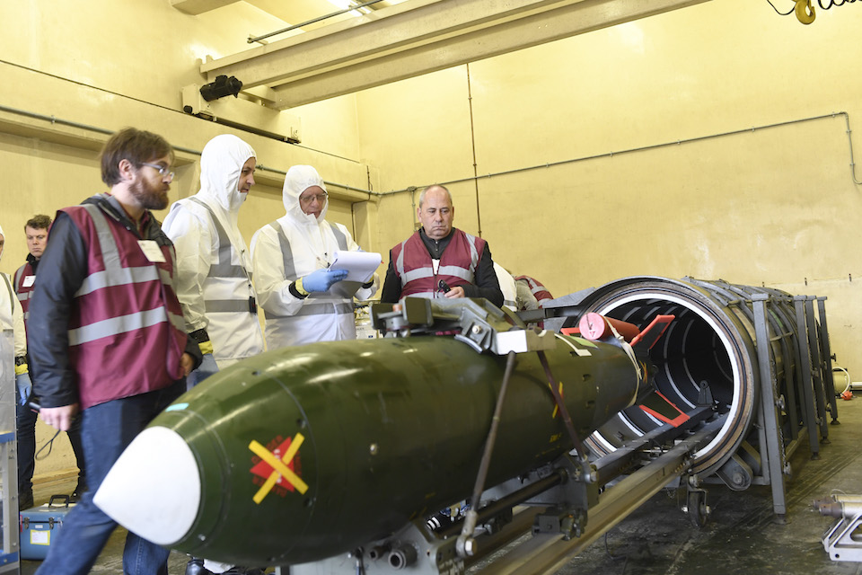 Exercise Letterpress nuclear disarmament verification test