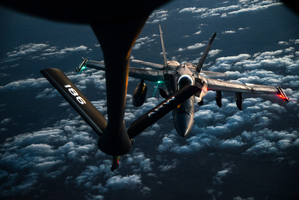 US Navy F/A-18C