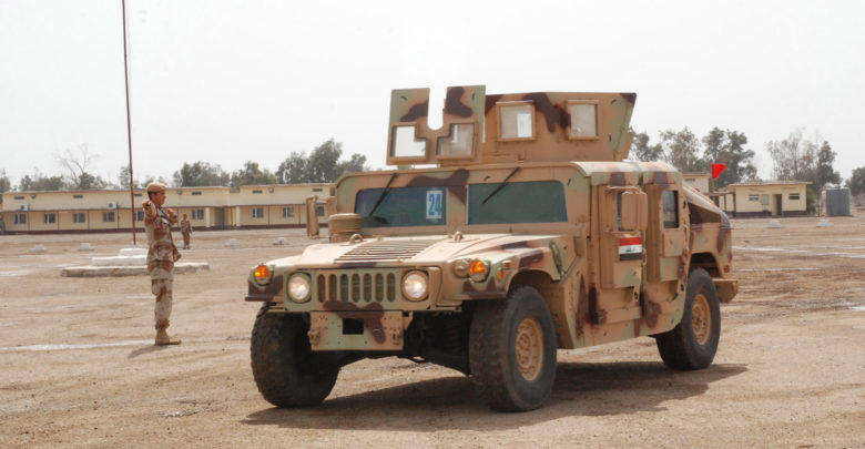 Iraqi Security Forces Humvee