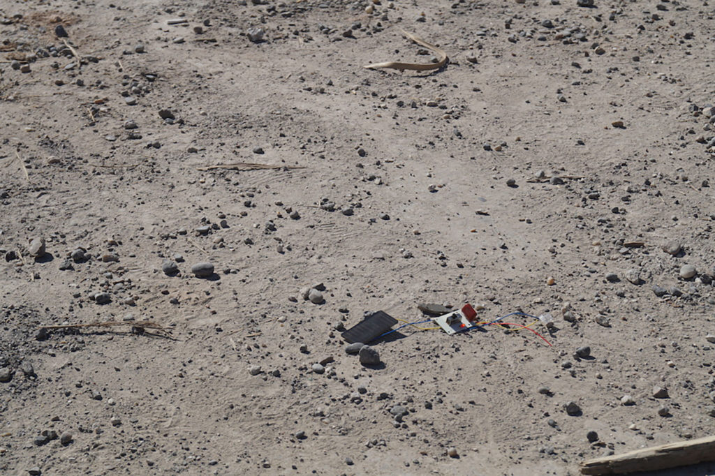 ISIS IED mine in Raqqa