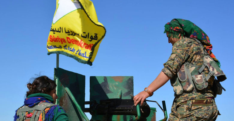 Syrian YPJ fighters
