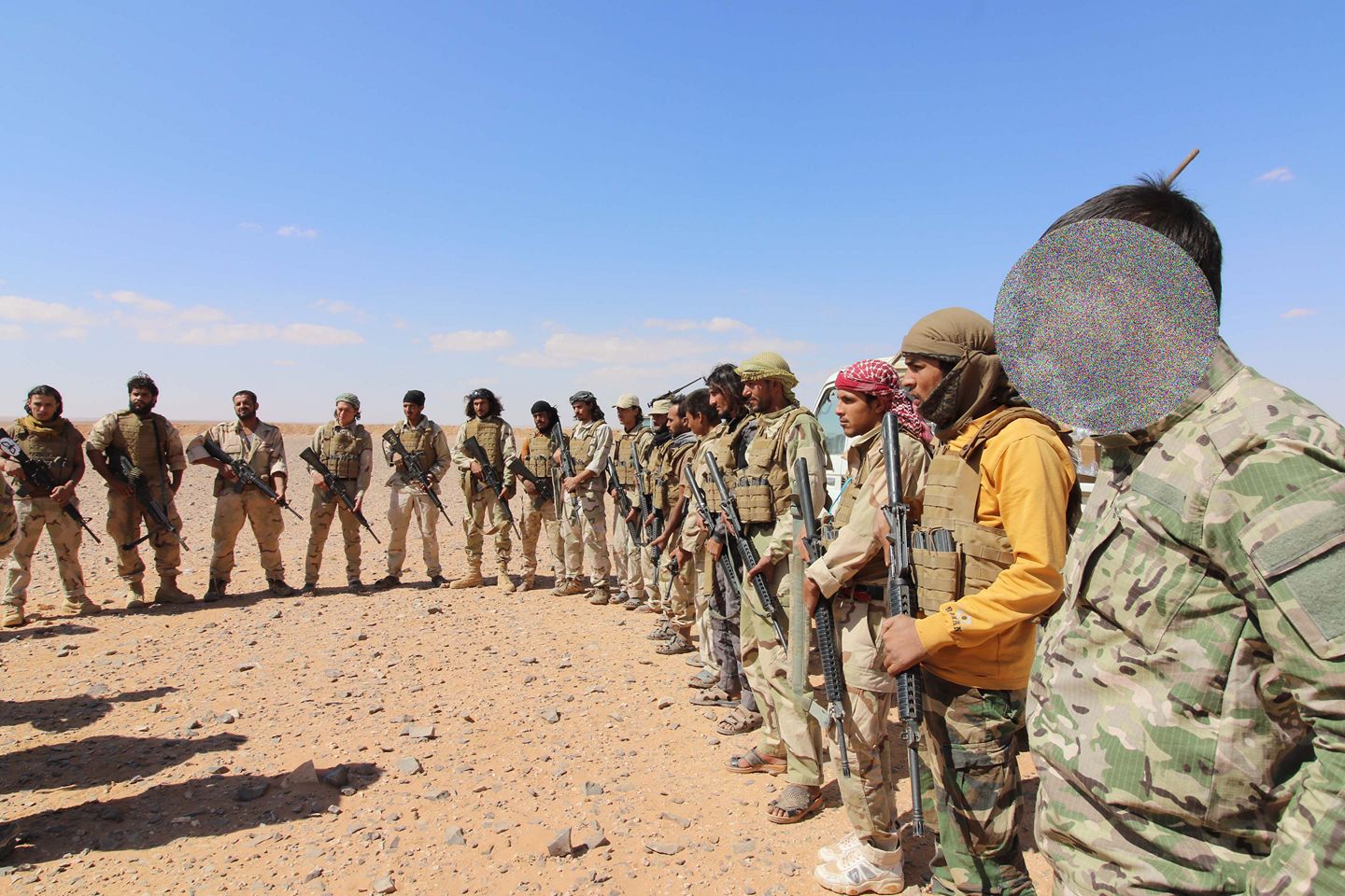 Jaysh Maghawir Al-Thawra (MaT) fighters