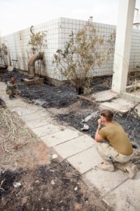 SDF demining training