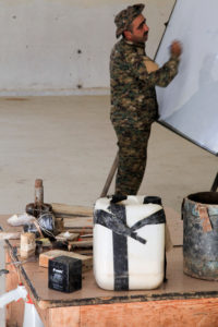 SDF demining training