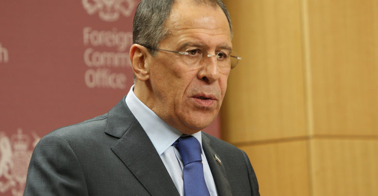 Russian Foreign Minister Sergey Lavrov
