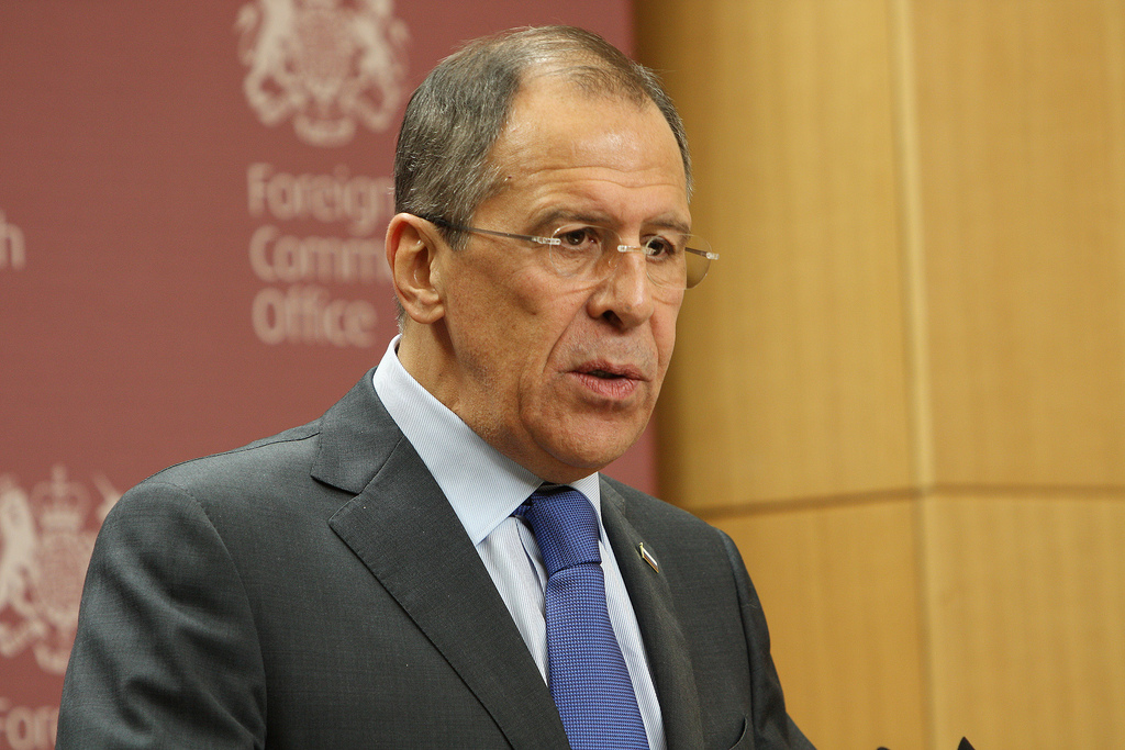 Russian Foreign Minister Sergey Lavrov