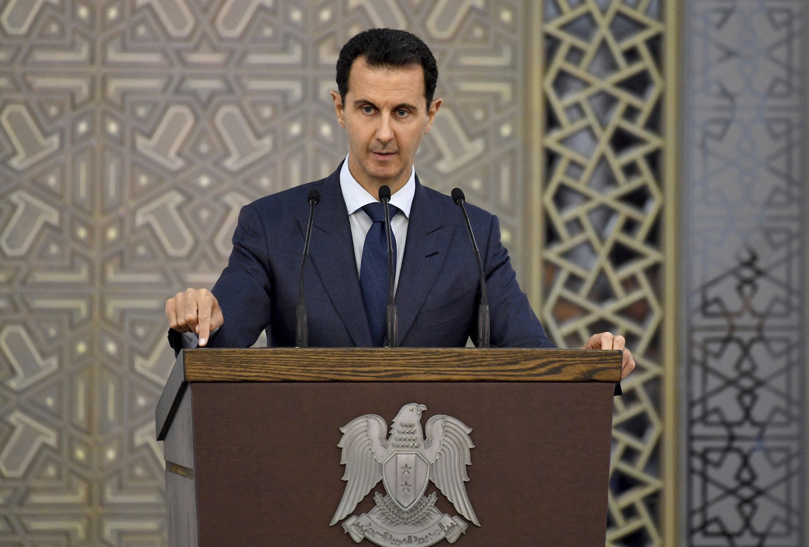 Syrian President Bashar al-Assad in Damascus