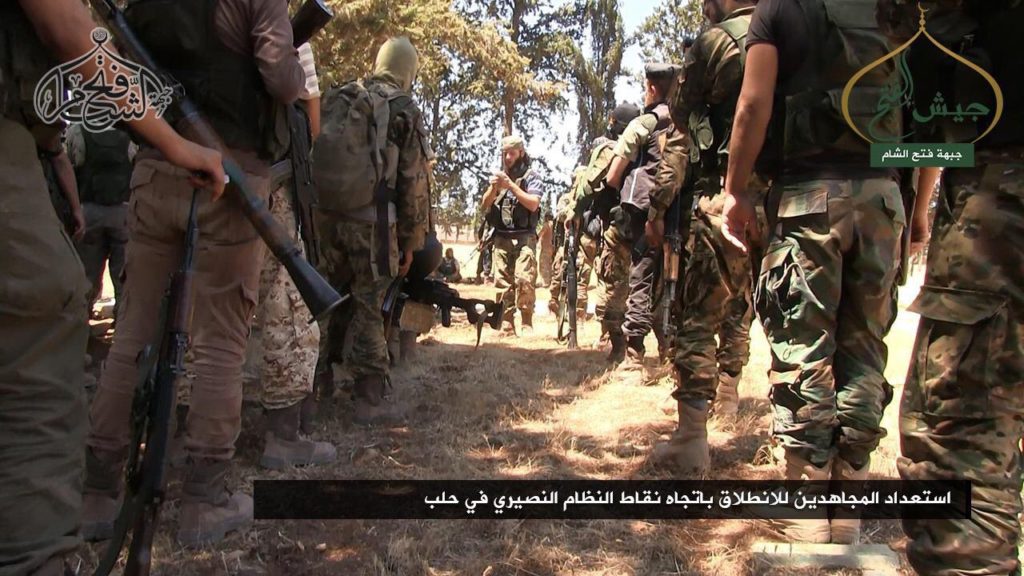 Jabhat Fateh al-Sham fighters