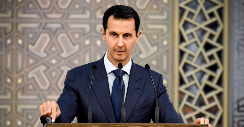 Syrian President Bashar al-Assad in Damascus