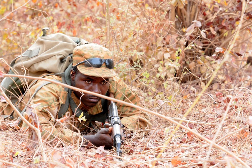 Burkina Faso soldier