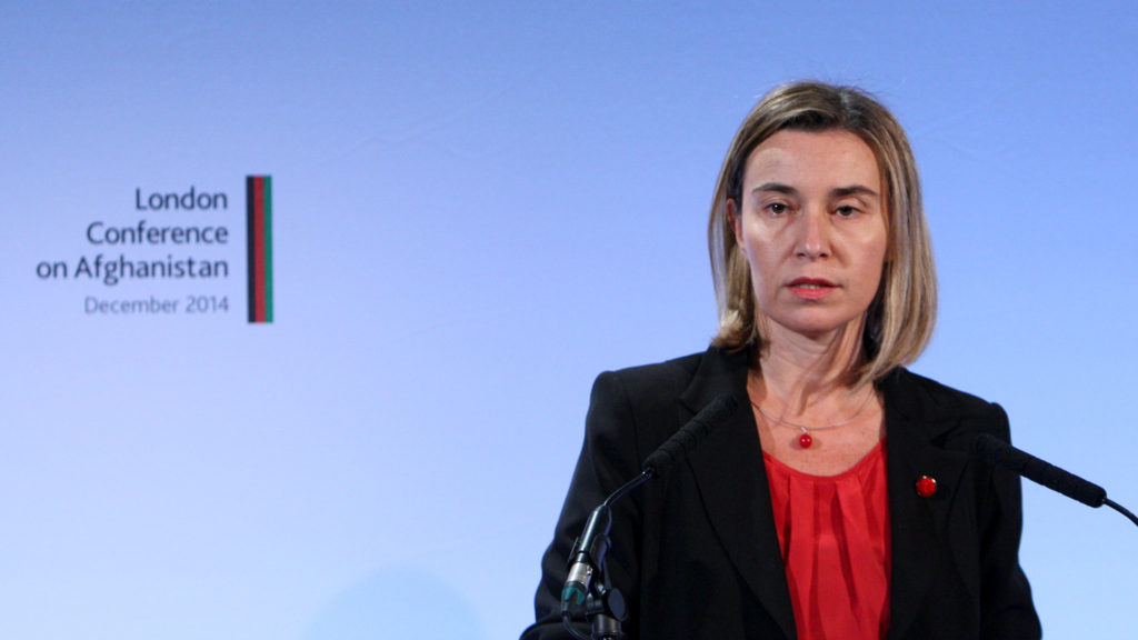 Federica Mogherini, EU High Representative and Vice President