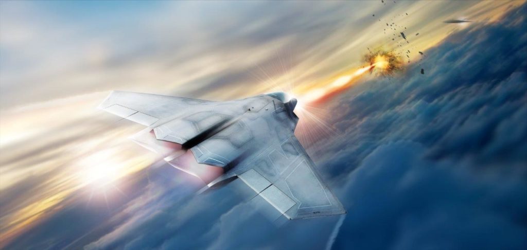 High energy laser aircraft weapon