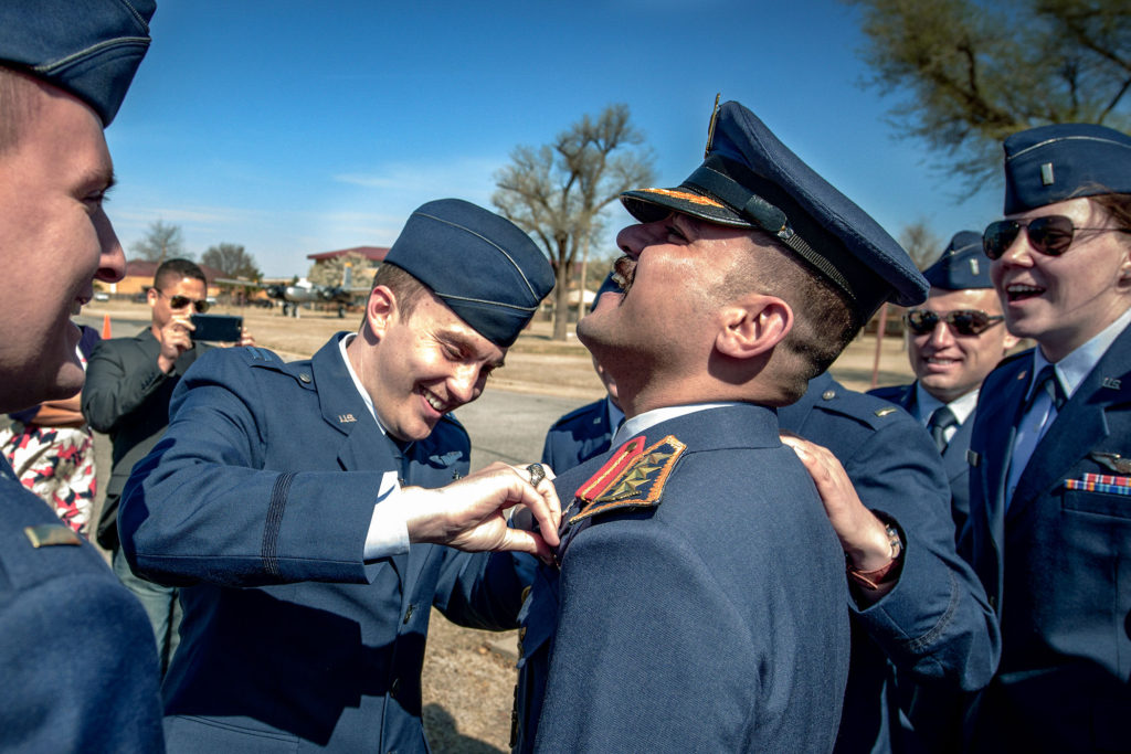 Iraqi Air Force pilot gets wings