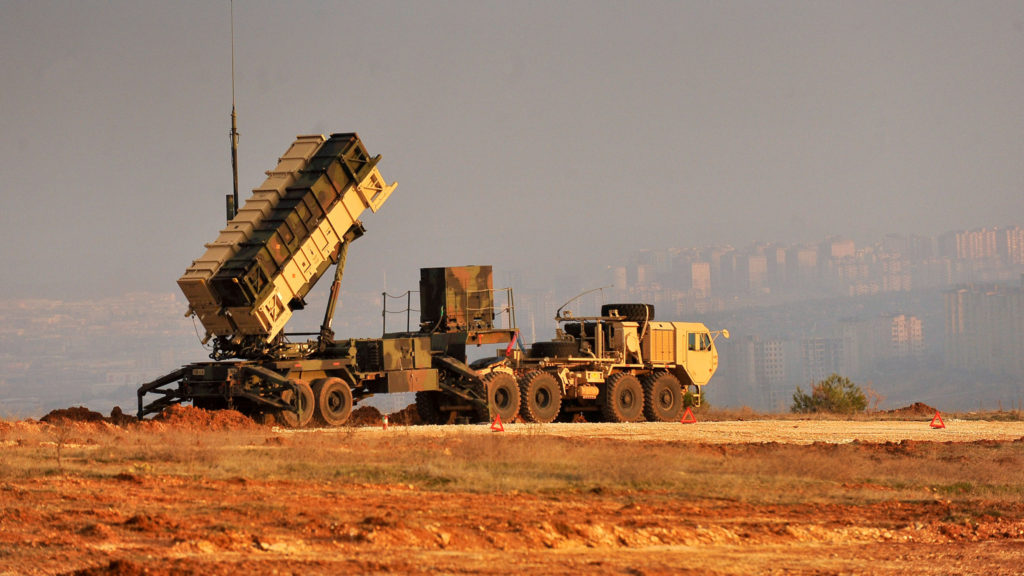 Patriot missiles deployed in Turkey
