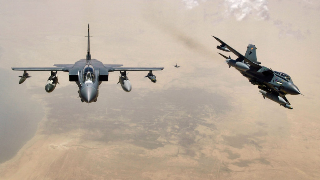 Royal Air Force Tornado GR4 aircraft