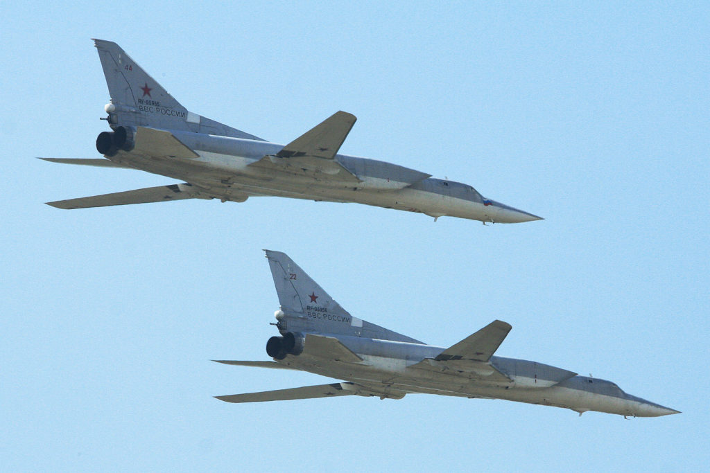 Tupolev Tu-22M3 bombers