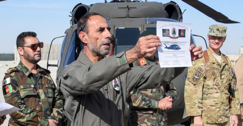 Afghan Air Force UH-60 Black Hawk pilots graduate