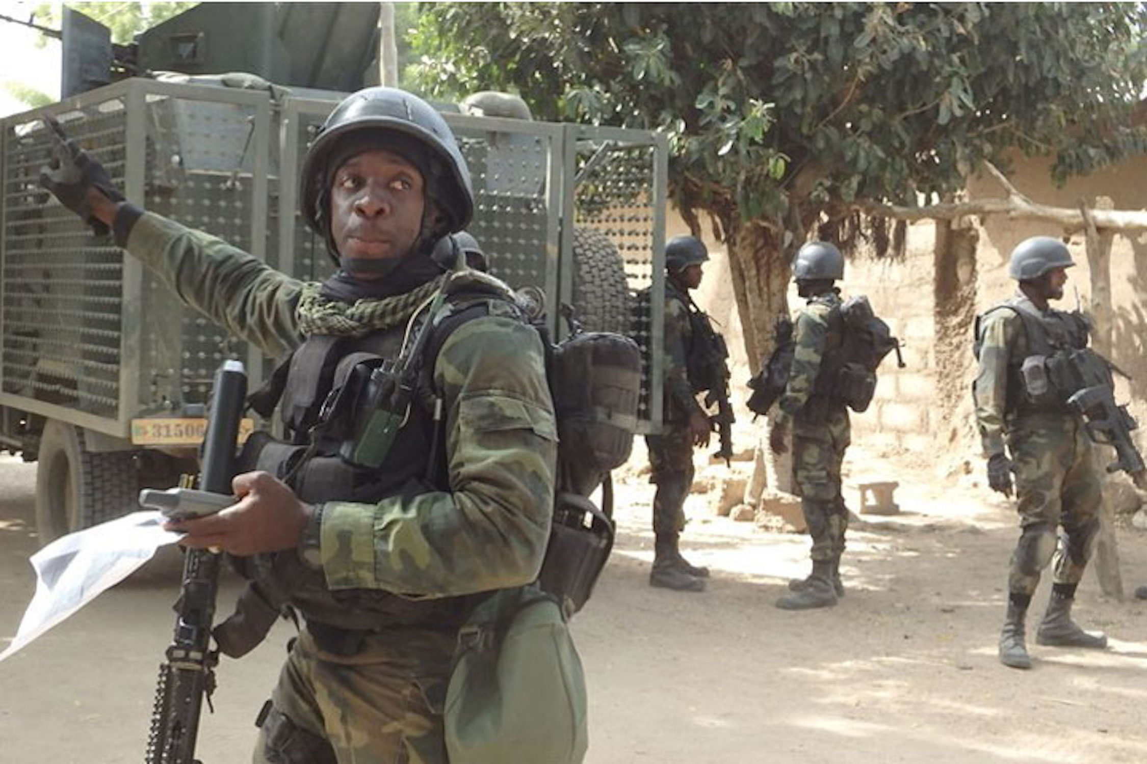 Cameroon military personnel