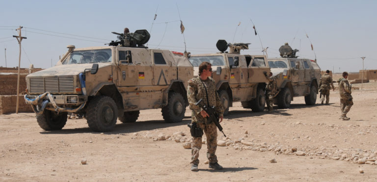 Army troops from Germany in Afghanistan