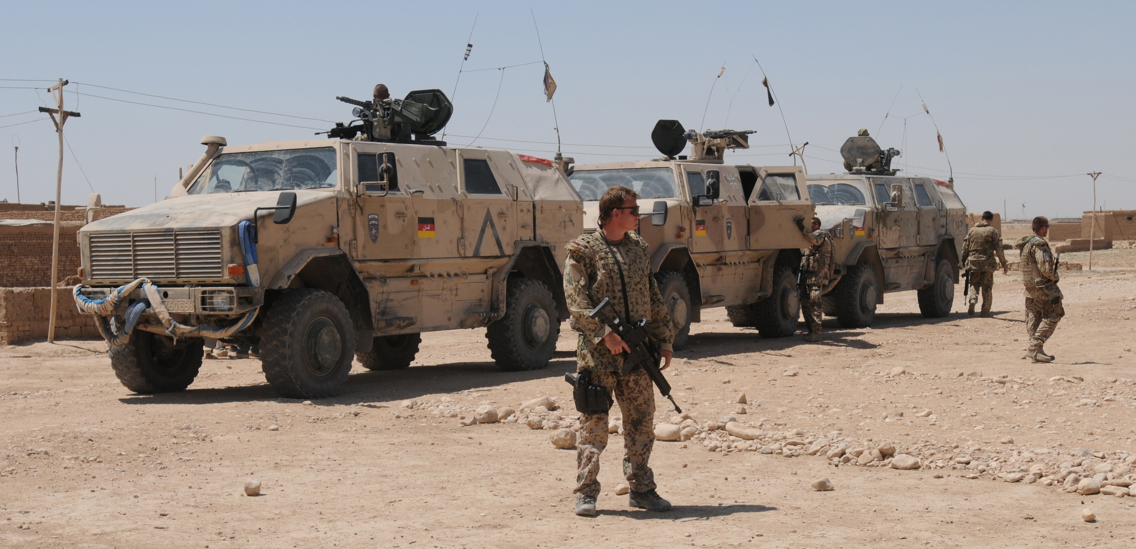 Army troops from Germany in Afghanistan