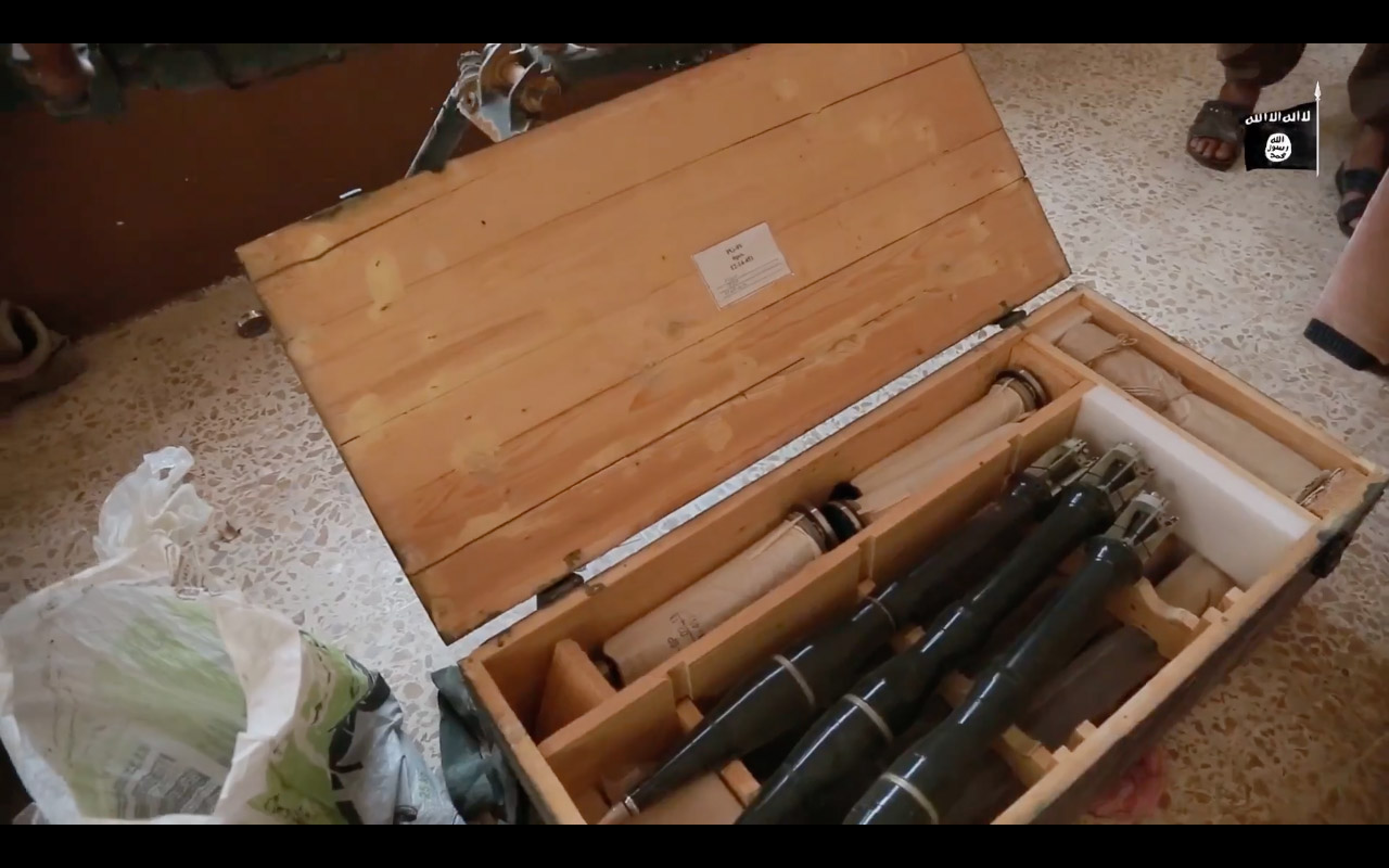 PG-9 rockets in an ISIS propaganda video