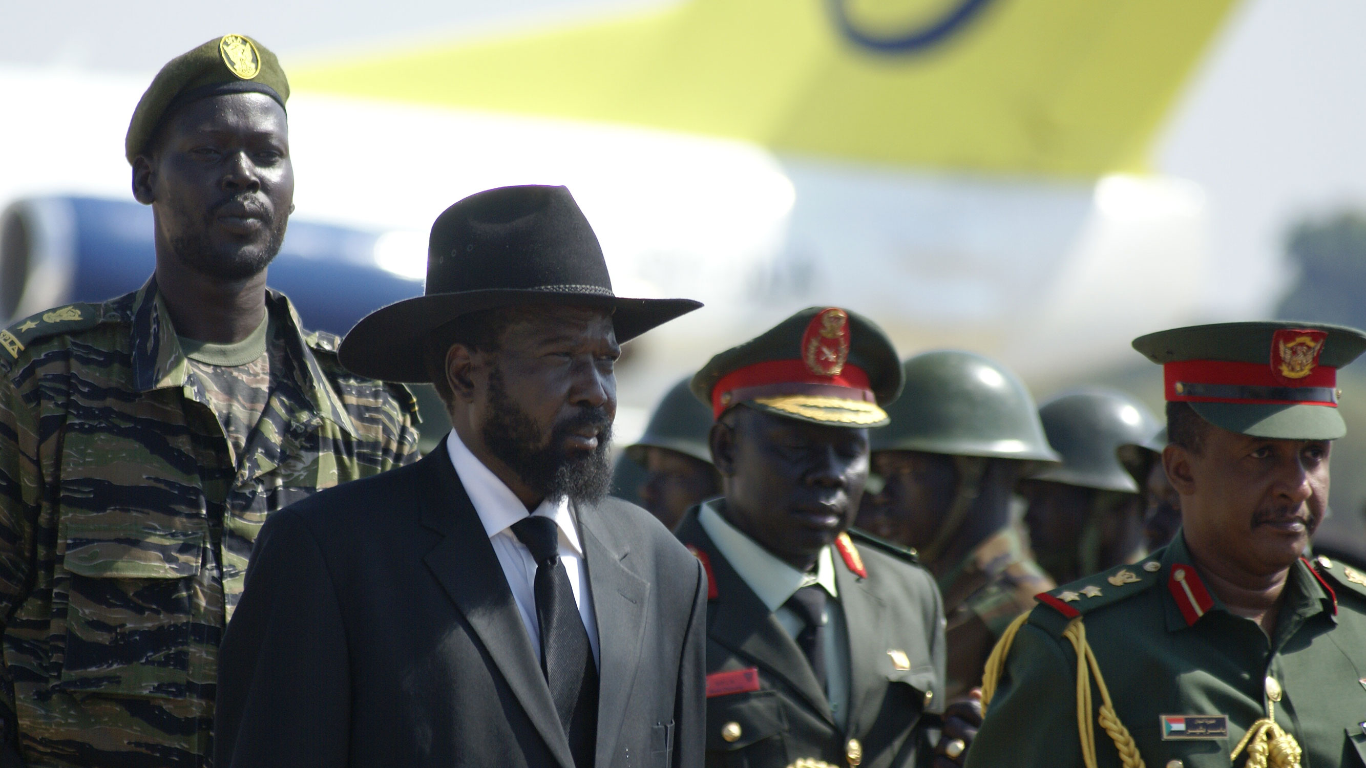 Salva Kiir, president of South Sudan.