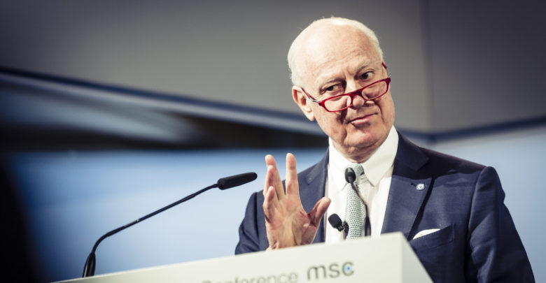 UN Special Envoy for Syria Staffan de Mistura