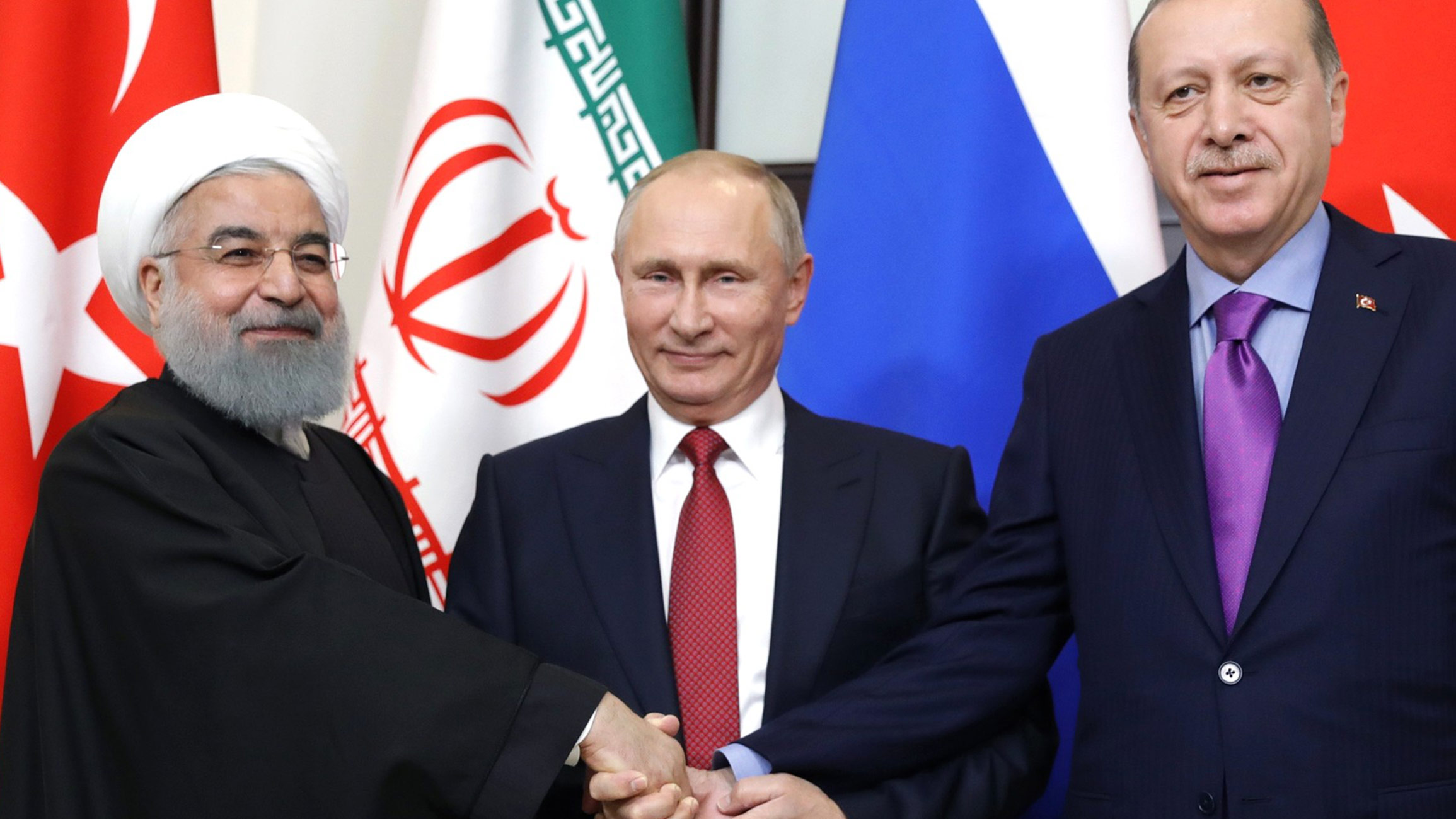 Rouhani, Putin and Erdogan
