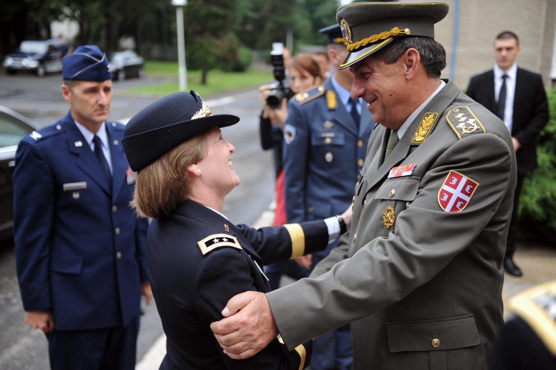 General Ljubisa Dikovic, Serbia's chief of defense