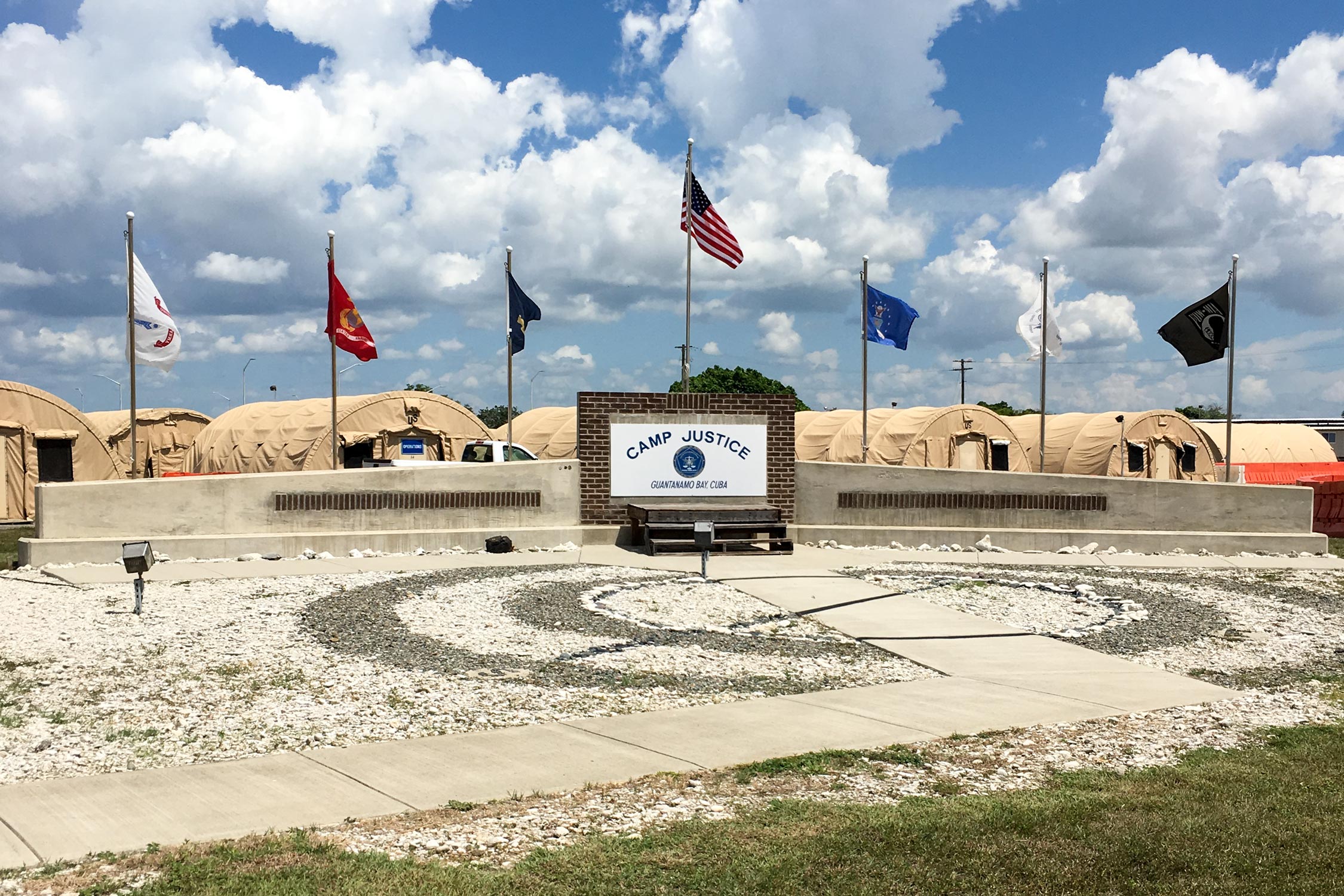 Camp Justice at Guantanamo Bay naval base