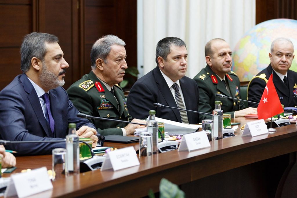 Turkish and Russia military chiefs talk about Efrin, Syria