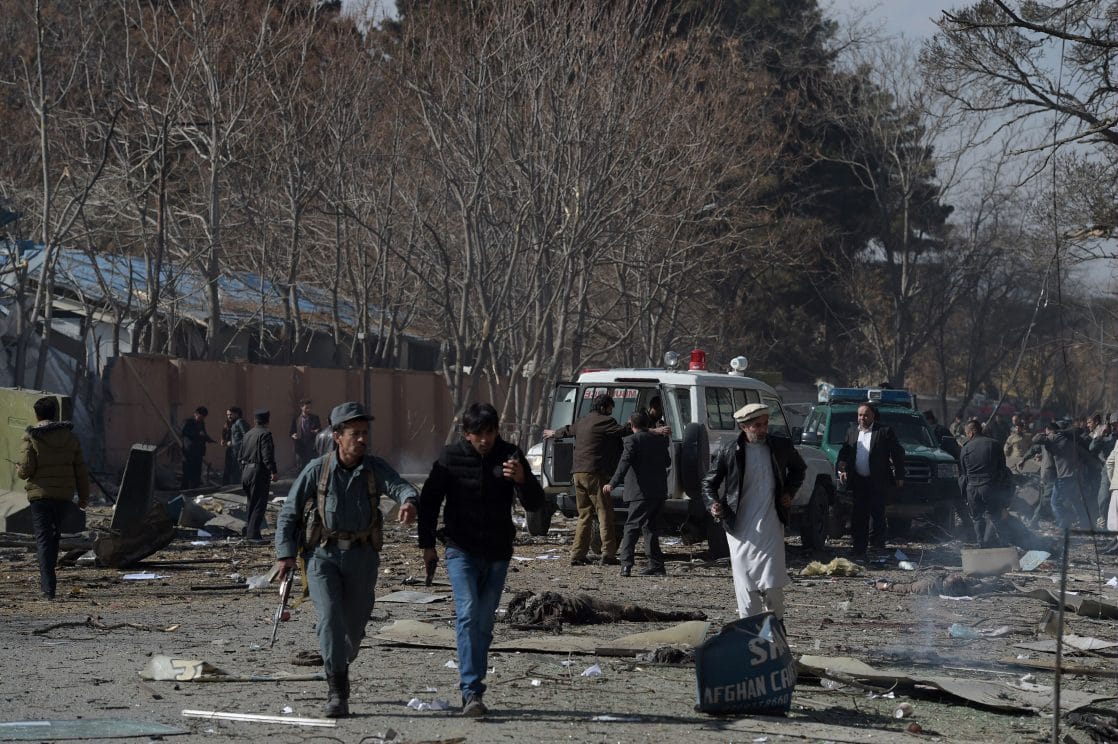 Kabul ambulance bomb