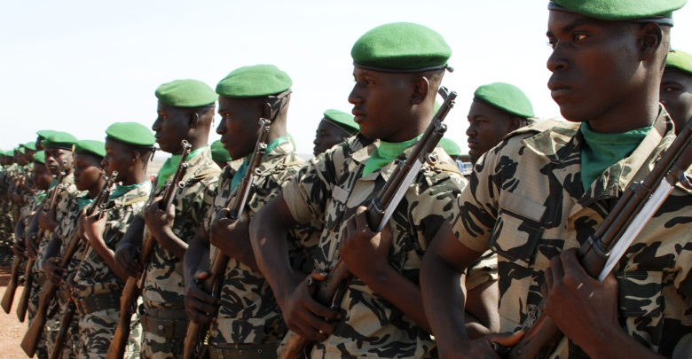 Mali soldiers