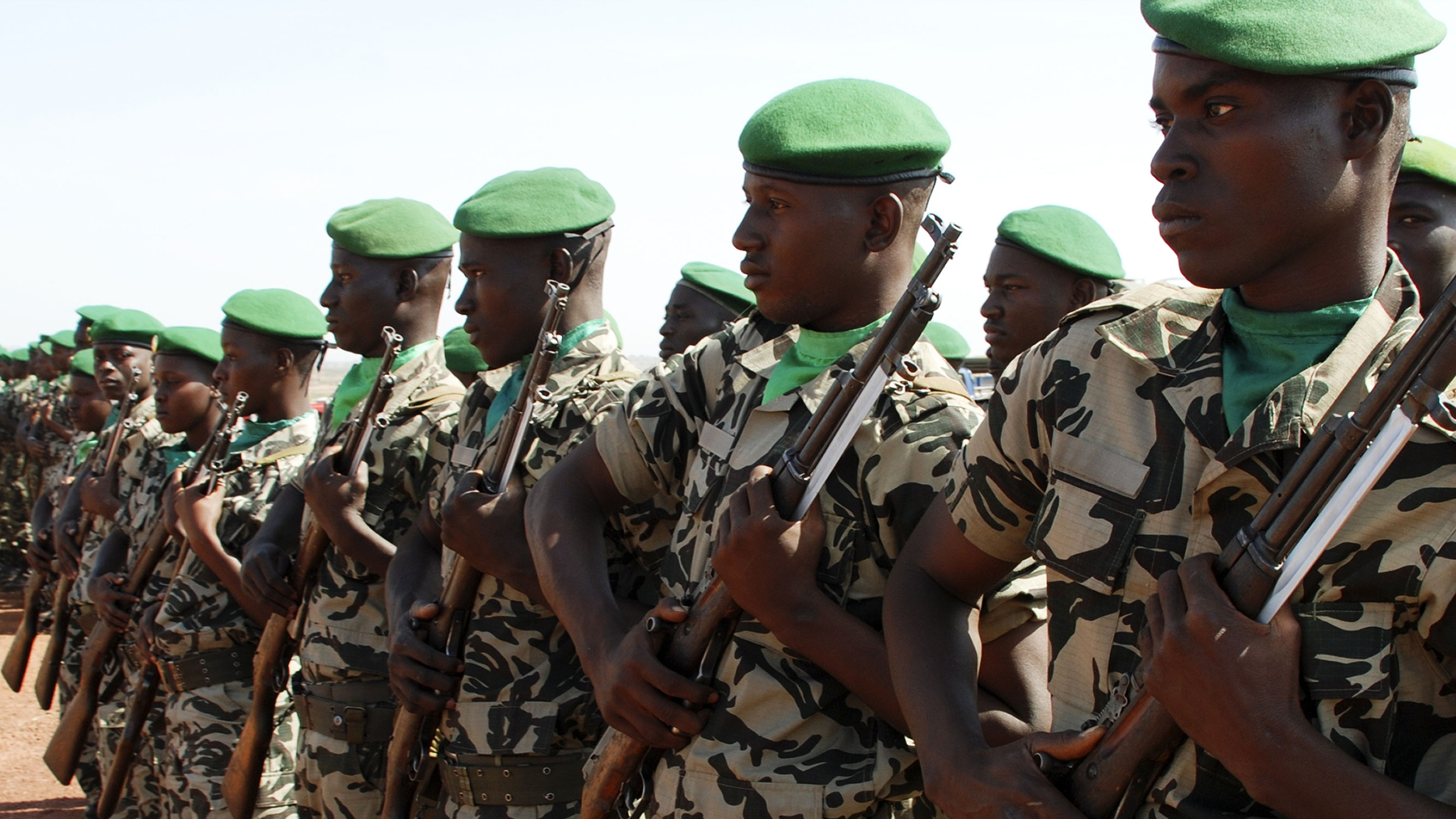 Mali soldiers
