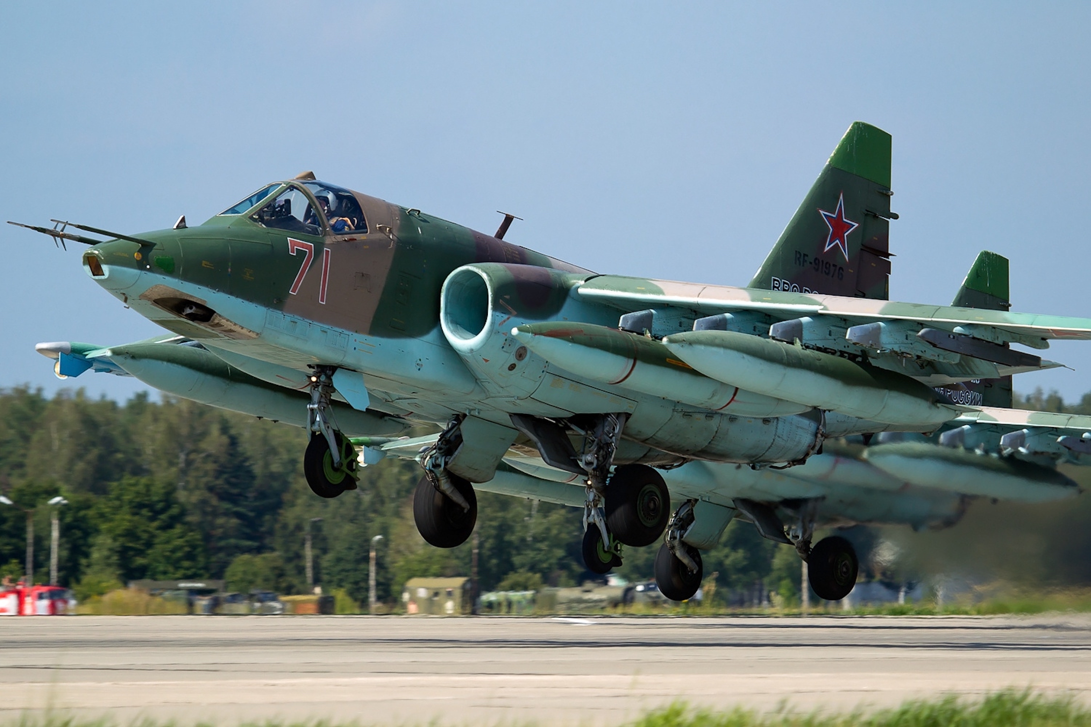 Russian Air Force Sukhoi Su-25
