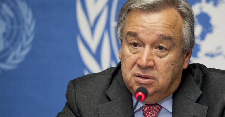 United Nations Secretary-General Antonio Guterres