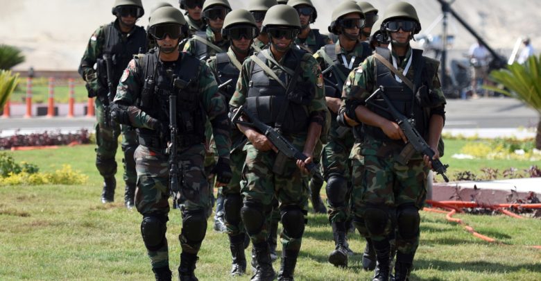 Egyptian soldiers