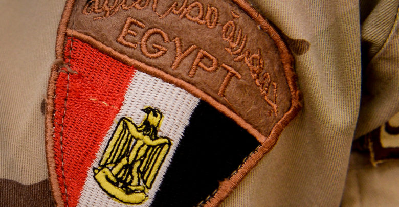 Egypt military uniform patch