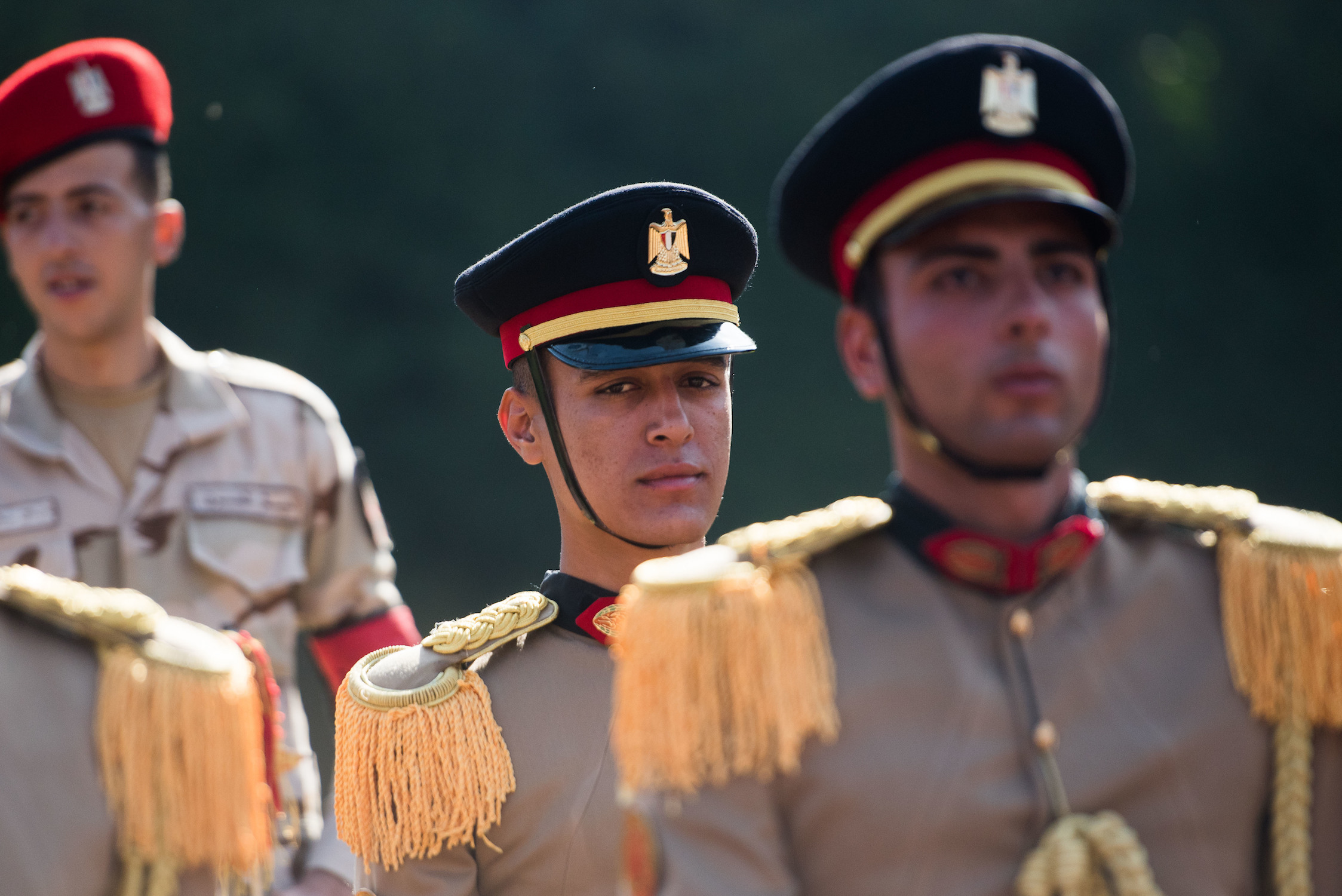 Egypt army soldiers