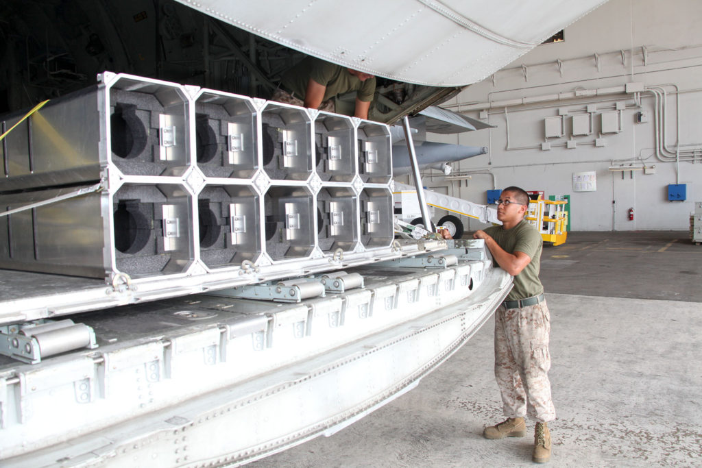 Harvest HAWK Griffin missile rack
